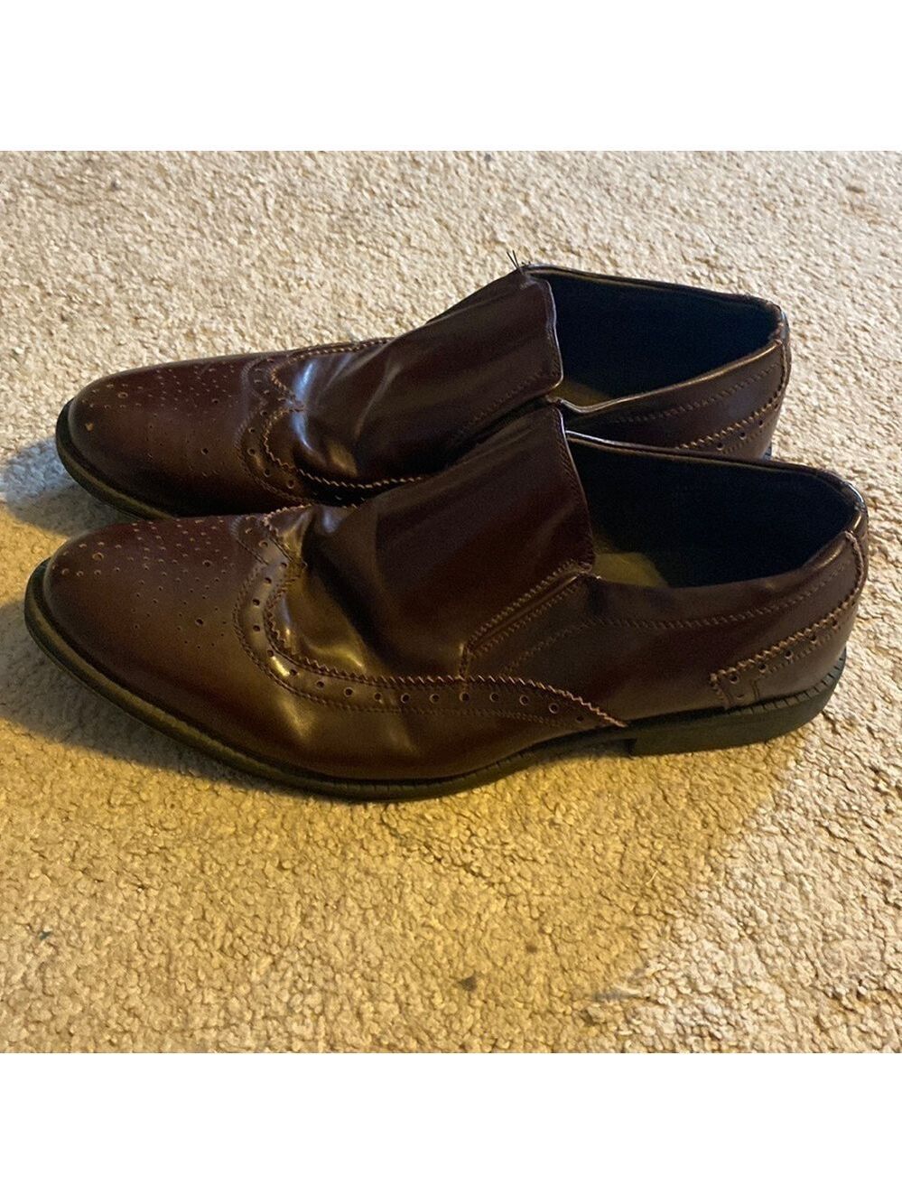Alpine Swiss mens dress shoes; size 11